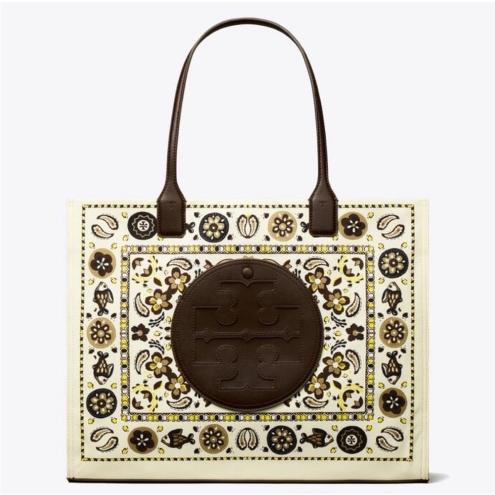 TORY BURCH• ELLA PRINTED PISCES DREAM TOTE